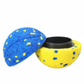 Replacement Shell for Smart Interactive Dog Ball – Durable E-TPU Outer Cover Blue+Yellow - color: Blue+Yellow Cover