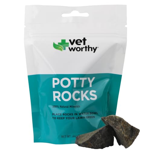 Vet Worthy Potty Rocks - Dog Rocks for Water Bowl to Prevent Grass Burn