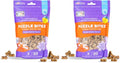 Outward Hound by Nina Ottosson Puzzle Bitez USA Made Dog Treats,Peanut Butter Flavor,Bite-Sized Training Reward and Interactive Puzzle Toy Treats,7.5oz,(Pack of 2) - size: 7.5 Ounce (Pack of 2), style: Peanut Butter