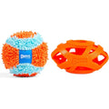 Chuckit! Indoor Fetch Ball and Air Fetch Football Dog Toy Bundle