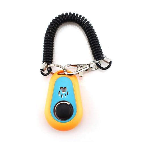 Ruconla Pet Training Clicker with 6 Pack for Dogs/Cats/Horses/Birds or Other Animals - Clickers with Strap for Training