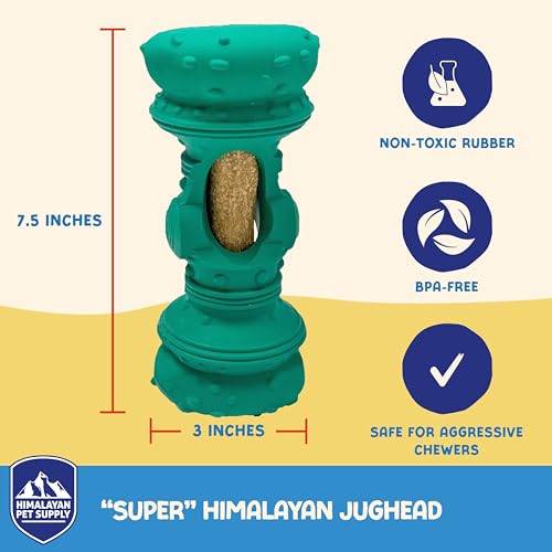 Himalayan Dog Chew Jughead Slim Sized Dog Chew Holder, Hold Chews & Treats - style: Slim