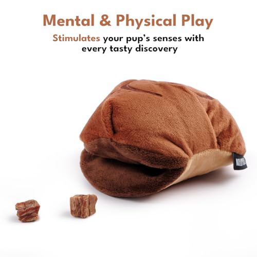CHEWFFON Interactive Snuffle Toy, Sniffing Enrichment Fun for Dogs - style: Cinnamon Roll