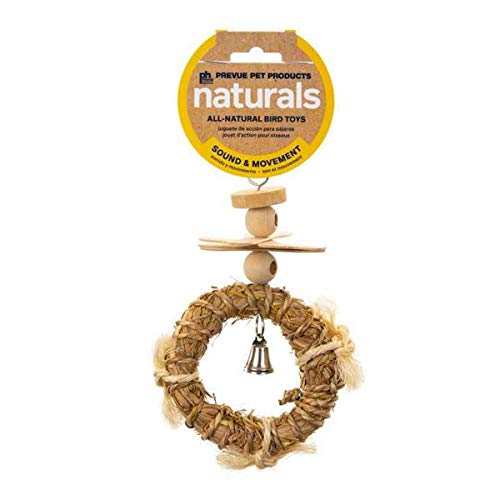 Prevue Pet Products Crown Bird Toy Natural Sound & Movement Activity Toy