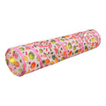 Andiker Cat Tunnel for Indoor Cats, 45" Long Rainbow Collapsible Kitten Tube with a Fun Ball and 2 Holes Cat Play Tunnel, Rabbit Tunnel for Kittens Exercising Hiding Training and Running (Pink) - color: Pink