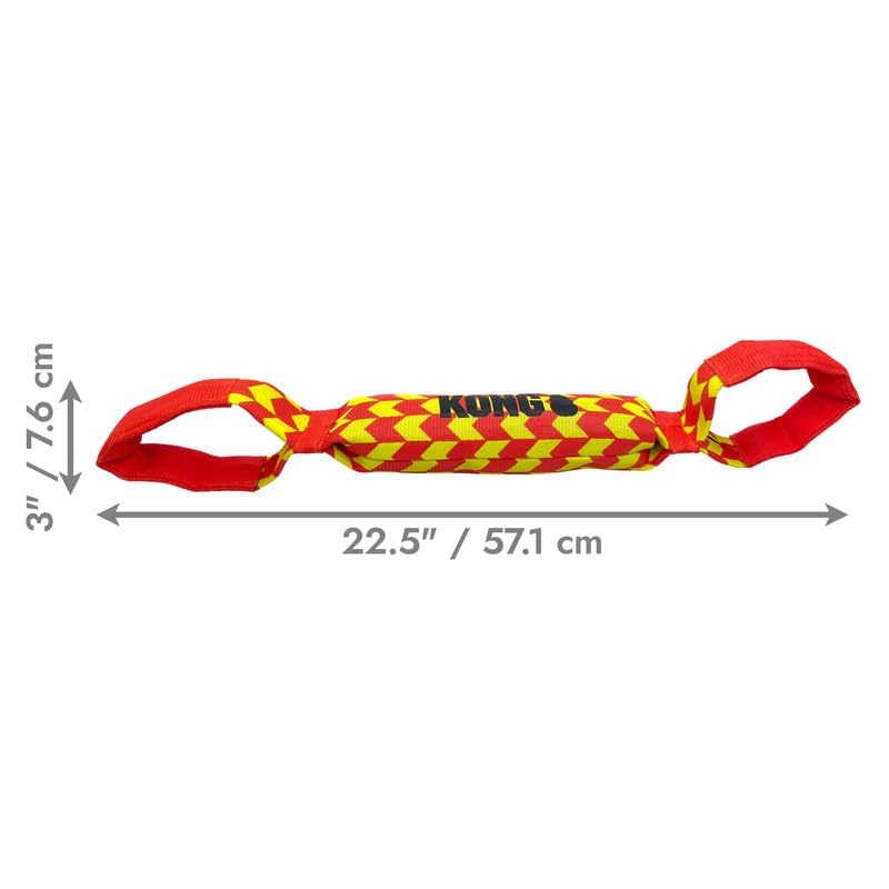 KONG Maxx Tug - Durable Interactive Tug Toy with 2 Handles - Large