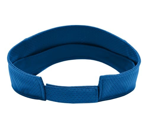 Run Weave Jump Tunnel Dog Agility Sport Sun Visor - color: Royal Blue