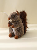 Squirrel Squeaky Dog Toy for Aggressive Chewers, Plush Interactive Dog Toy for Small Medium Large Dogs, Soft Stuffed Puppy Toy for Chewing, Fetch, Tug, Boredom Relief and Indoor Play - style: Squirrels