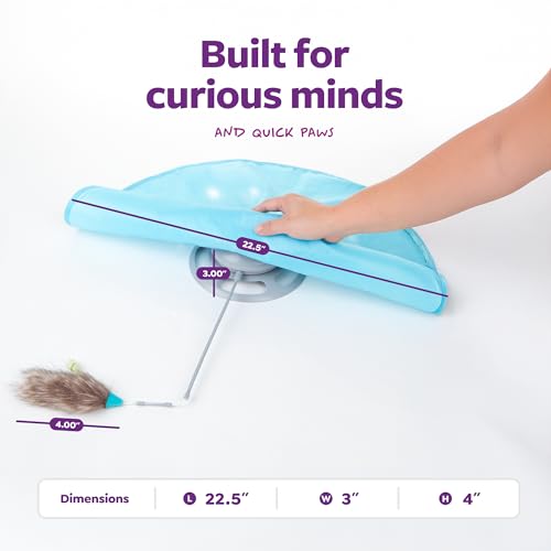 SmartyKat Electronic Motion/Moving Toys for Cats & Kittens, Battery Powered, Mimics Motion of Real Prey, Fun & Interactive Play - Multiple Styles - style: Hot Pursuit