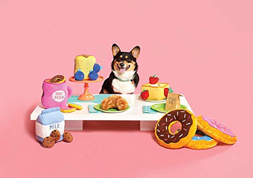 ZippyPaws Burrow Interactive Dog & Puppy Toys for Boredom - Popcorn Bucket - style: Popcorn Bucket