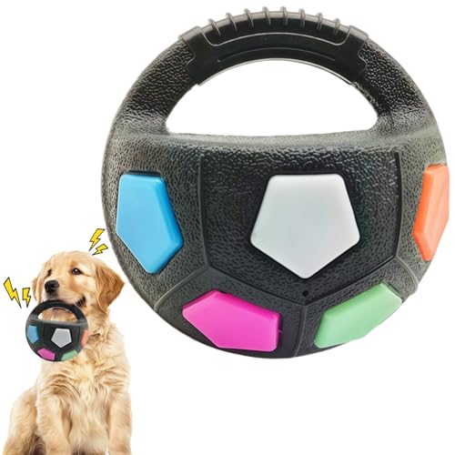 Tough Durable Ball Toy for Medium Large Dog - color: Black