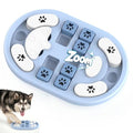 Dog Puzzle Toy, Interactive Enrichment Treat Food Puzzles, Gray - color: Gray