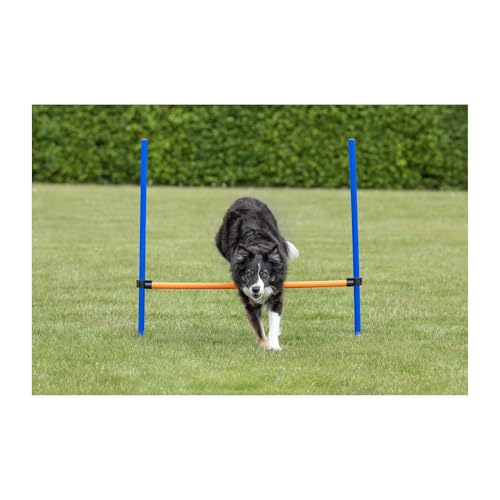 TRIXIE Dog Agility Hurdle with Height Adjustable Crossbar
