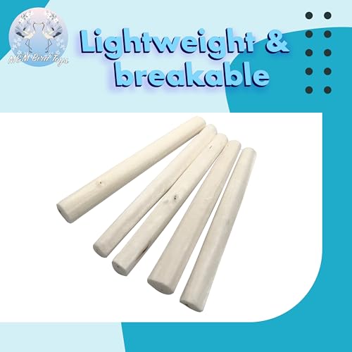 5510 Small Sola Logs Pk8 - Natural Bird Foraging Chew Toys - color: Skinny Sola Logs, size: Pack 8
