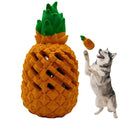 Pineapple Dog Toys for Large Dogs and Aggressive Chewers - Indestructible Chew Toy for Puppy Training - Small Medium Dogs - Tough Dog Toy Teething Relief