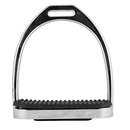 FES Extra Heavy Stainless Steel Fillis Irons | Size 4 3/4 | Optimal Weight & Balance | Enhances English Disciplines | Limits Foot Movement | High Shine Finish | Rust-Proof - size: 4 3/4