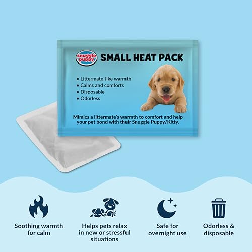 Snuggle Puppy Junior Heartbeat Toy, Calming Comfort, Small Breeds - Biscuit - color: Biscuit