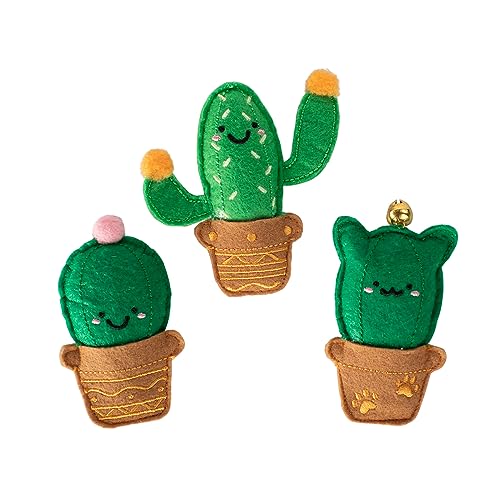 Fringe Studio Plush Cat Toy Set, Cat-Us Friends, Mini 3 Piece Set, Pet Shop Collection (904033) - color: Cat-Us Friends