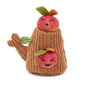 BarkBox Them Apples 3-in-1 Interactive Plush Dog Toy - color: Them Apples
