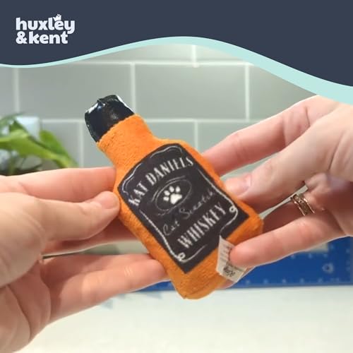 Huxley & Kent Plush Crinkle Catnip Cat Toy, Kat Daniels Whiskey - style: Kat Daniels Whiskey