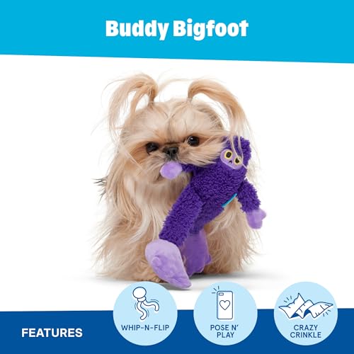 BarkBox Buddy Bigfoot Dog Toy - Toy for Small Dogs - color: Buddy Bigfoot, size: Small
