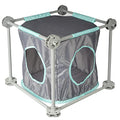 Kitty City Outdoor Catio Furniture and Play Kits for Cats, Cubes Replacement - color: Polyester Cube House