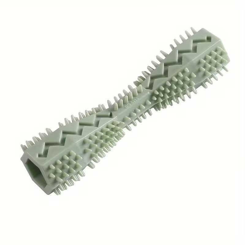 Dog Toothbrush Toy Soft Rubber Molar Stick for Chewing, Teething and Interactive Dental Cleaning at Home, Travel, Playtime, Green - color: Blue