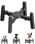 CZPET Dog Bowl Stand with Adjustable Width [Stand Only] - size: H: 6.3''; W: 6.1-10.4''