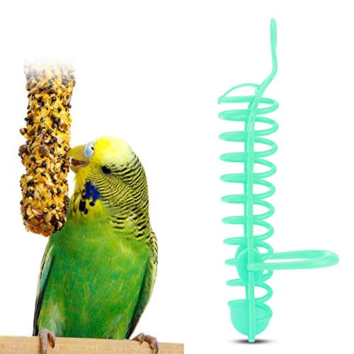 Millet Holder, Parrots Feeder Basket, Pet Bird Food Foraging Stand