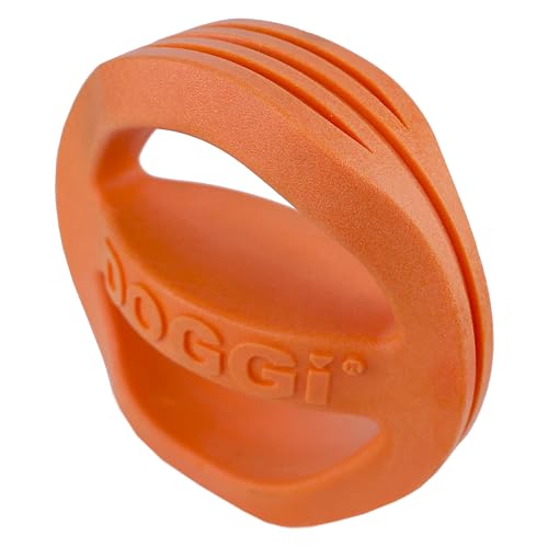 Van Ness Pets Doggi Catch and Carry Flying Disc Floating Dog Toy, Small, Orange - size: Small