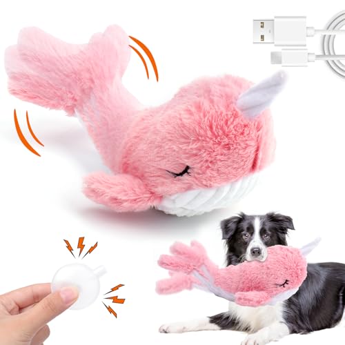 Mity rain Interactive Dog Toys Whale - style: Whale