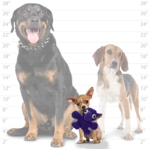 MIGHTY® 2 Pack Microfiber Small Elephant Dog Toys - color: 2PK Purple Elephant