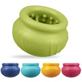 Wobbly Dog Enrichment Lick Toy, Stuffable Frozen Lick Bowl to Keep Dogs Busy, Long-Lasting Interactive Treat Dispensing Dog Toy, Silicone Fetch Catch Chew Toy(Green,L) - color: Green, size: L