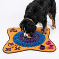 PET ARENA Adjustable Dog Snuffle Mat, Interactive Feeding Enrichment Toy - color: Large Colorful - Snuffle mat