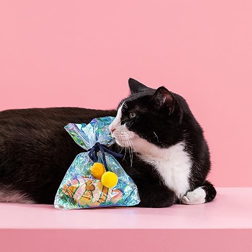 Fringe Studio Plush Cat Toy, Clownin' Around Kicker, Pet Shop Collection (693009) - color: Clownin' Around