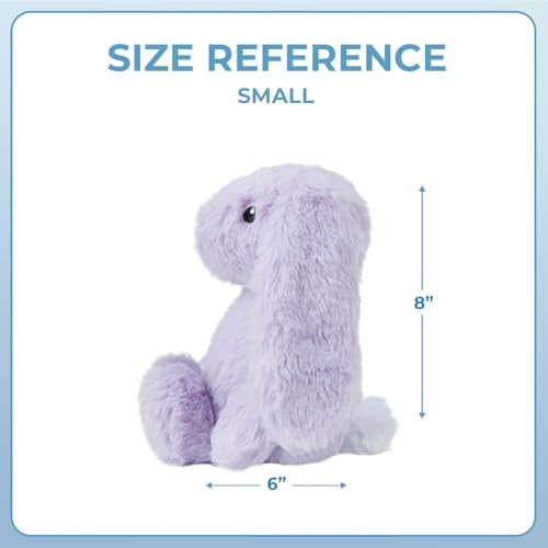 Best Pet Supplies Bunny Buddy Squeaky Plush Dog Toy - Purple, Small - color: Bunny (Purple), size: Small