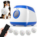 PawHut Automatic Dog Ball Launcher Remote Control for Large Breeds Blue - color: Blue