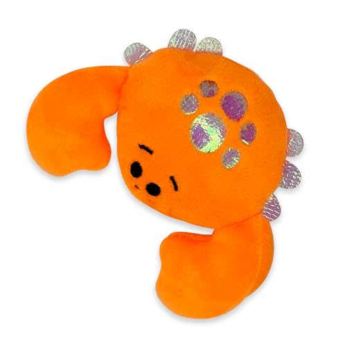 Catnip & Silvervine Plush Cat Toy for Kittens - Crab - color: Crab