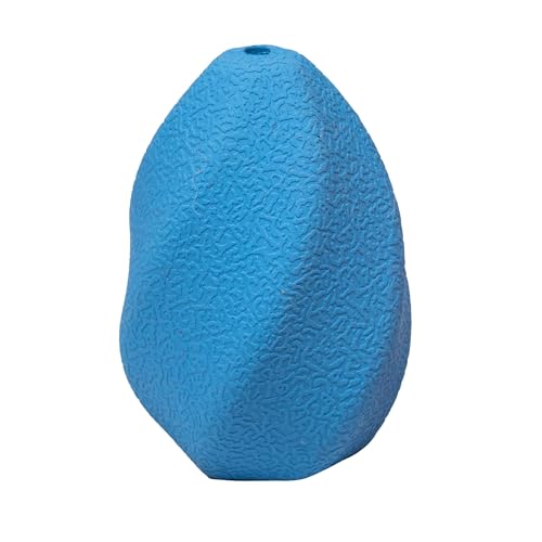 Amazon Basics Interactive Durable Natural Rubber Dog Treat Dispensing Enrichment Chew Toy for Dogs, Tough Chew Toy for Heavy Chompers, Large, Multi Color, 2-Pack - size: Large
