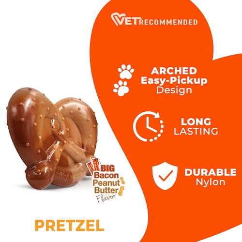 Nylabone Power Chew Pretzel Dog Chew Toy, Small - color: Pretzel 1 Pack, size: Small