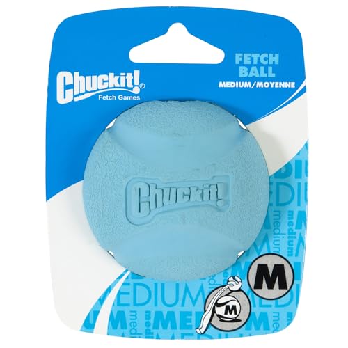 Chuckit! High-Bounce Rubber Fetch Ball Dog Toy, Medium 2.5in, Assorted