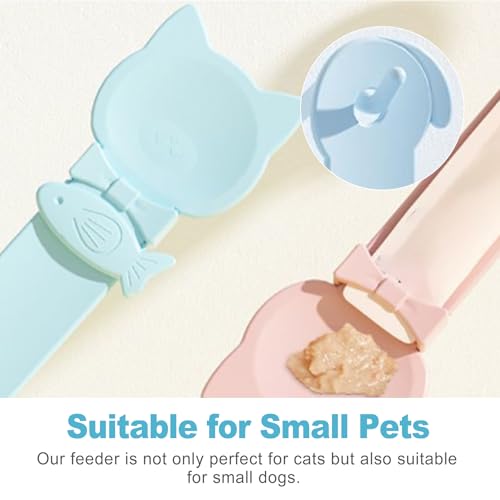 CoguZed 3 Pack Cat Treat Strip Feeder – Squeeze-Activated Multi-Function Tool for Churu, Wet Food & Lickable Treats Durable Plastic for Cats with Dental Issues