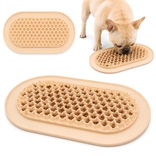 Silicone Slow Feeder Lick Mat Non‑Slip Anti‑Choking Pad for Dogs & Cats