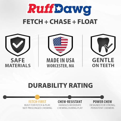 Ruff Dawg Ruff-Flex Weenut Treat-Fillable Dog Toy, SM, Yellow - color: Yellow, size: SM – 4.65"