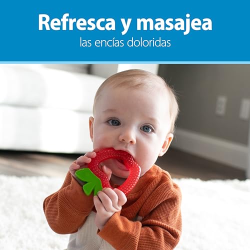 Dr. Brown's Aqua Cool Water-Filled Teether, Apples and Pineapples, 4-Pack - color: Apples + Pineapples