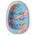 CHEWFFON Dog & Cat Lick Mat Bowl with Suction Cups, Rainbow Small - color: Rainbow, size: Small