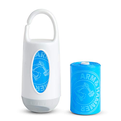 Munchkin Arm & Hammer Diaper Bag Dispenser, 24 Disposal Bags - size: 1 Count (Pack of 1), style: Dispenser + 24 Bags