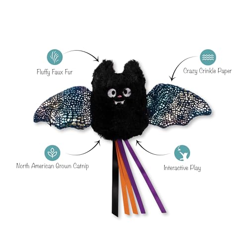 Fringe Studio Pet Toy, LET’S Wing IT Kicker Cat Toy, PetShop Collection (693023) - color: Let’S Wing It