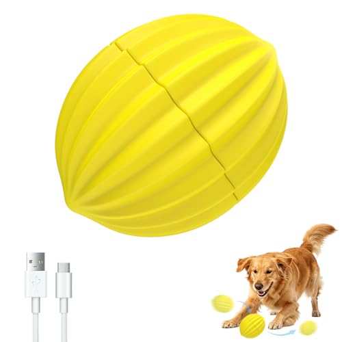 Yipetor Alemon Smart Interactive Dog Ball, Keeping Medium & Large Dogs Busy