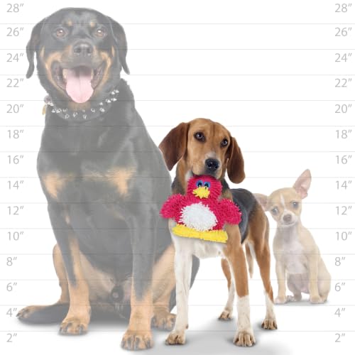 MIGHTY® 2 Pack Microfiber Small Penguin Dog Toys - color: 2PK Pink Penguin